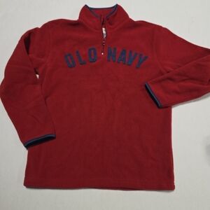Old Navy Red fleece Sz L Youth Large